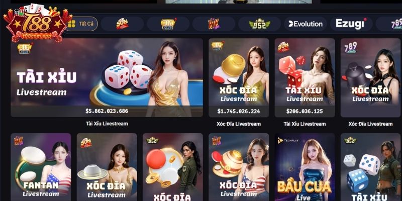 Vào không giới hạn kho game