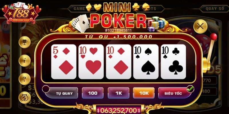 Mini Poker - Khám Phá Trò Chơi Hấp Dẫn, Thưởng Cao 4 Tận dụng khuyến mãi chơi Mini Poker