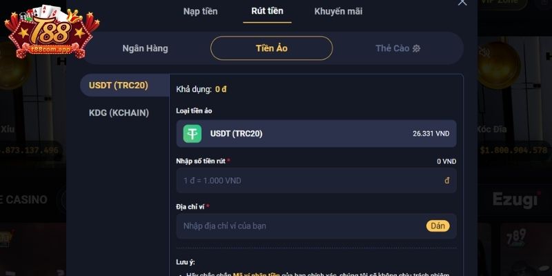 Lỗi rút tiền do bảo trì hệ thống